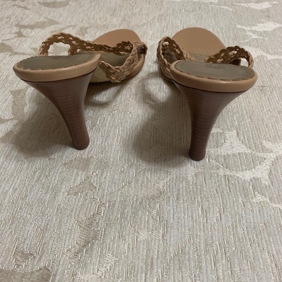 FRANCO SARTO LEATHER SANDALS - Picture 3 of 5